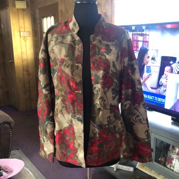 Floral Women's Jacket by Chico’s - Picture 1 of 7